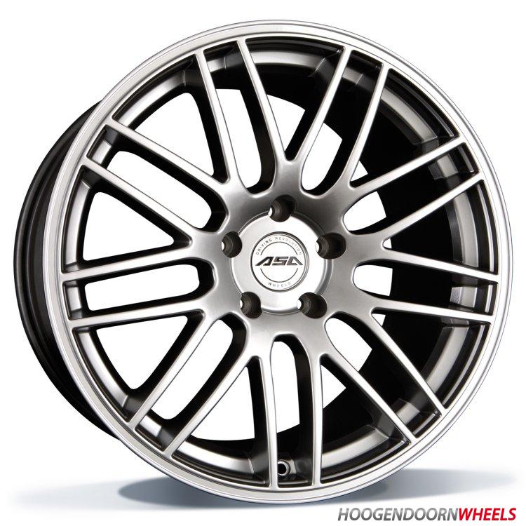 ASA Wheels GT1 - ASA Wheels GT1 9.5x19 5X120 ET 36 72.5 Silver ...