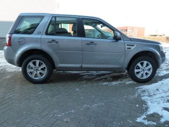 Borbet CA 17 inch velgen onder een Landrover Freelander 2