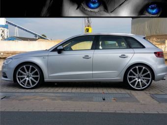 Soleil velgen type LXT in 20 inch onder Audi A-3