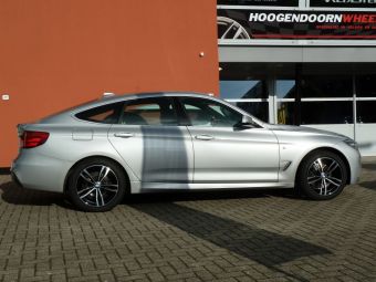 BMW 3 serie GT met NIU Bayern zwart gepolijst in 18 inch 