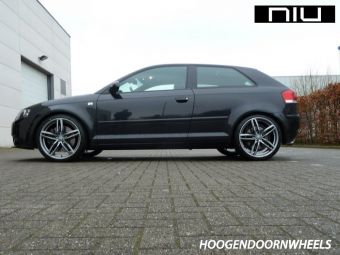 NIU WHEELS IGOLSTADT ANTRACIET GEPOLIJST IN 19 INCH