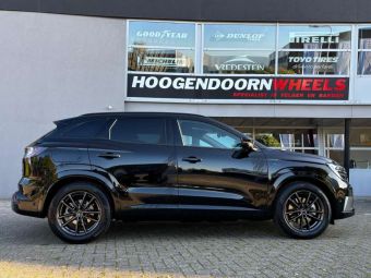 BORBET W MISTRAL ANTHRACITE IN 18 INCH GEMONTEERD ONDER EEN RENAULT AUSTRAL