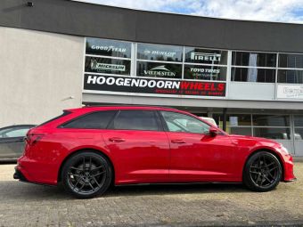 DOTZ LAGUNASECA IN 20 INCH GREY GEMONTEERD ONDER EEN AUDI A6